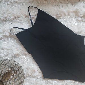 New Alagnon Logo Strap One-Piece Swimsuit BURBERRY